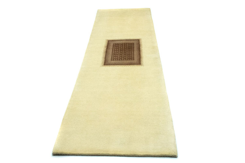 Runner Gabbeh-matta - Loribaft Persian - 271 x 70 cm - beige