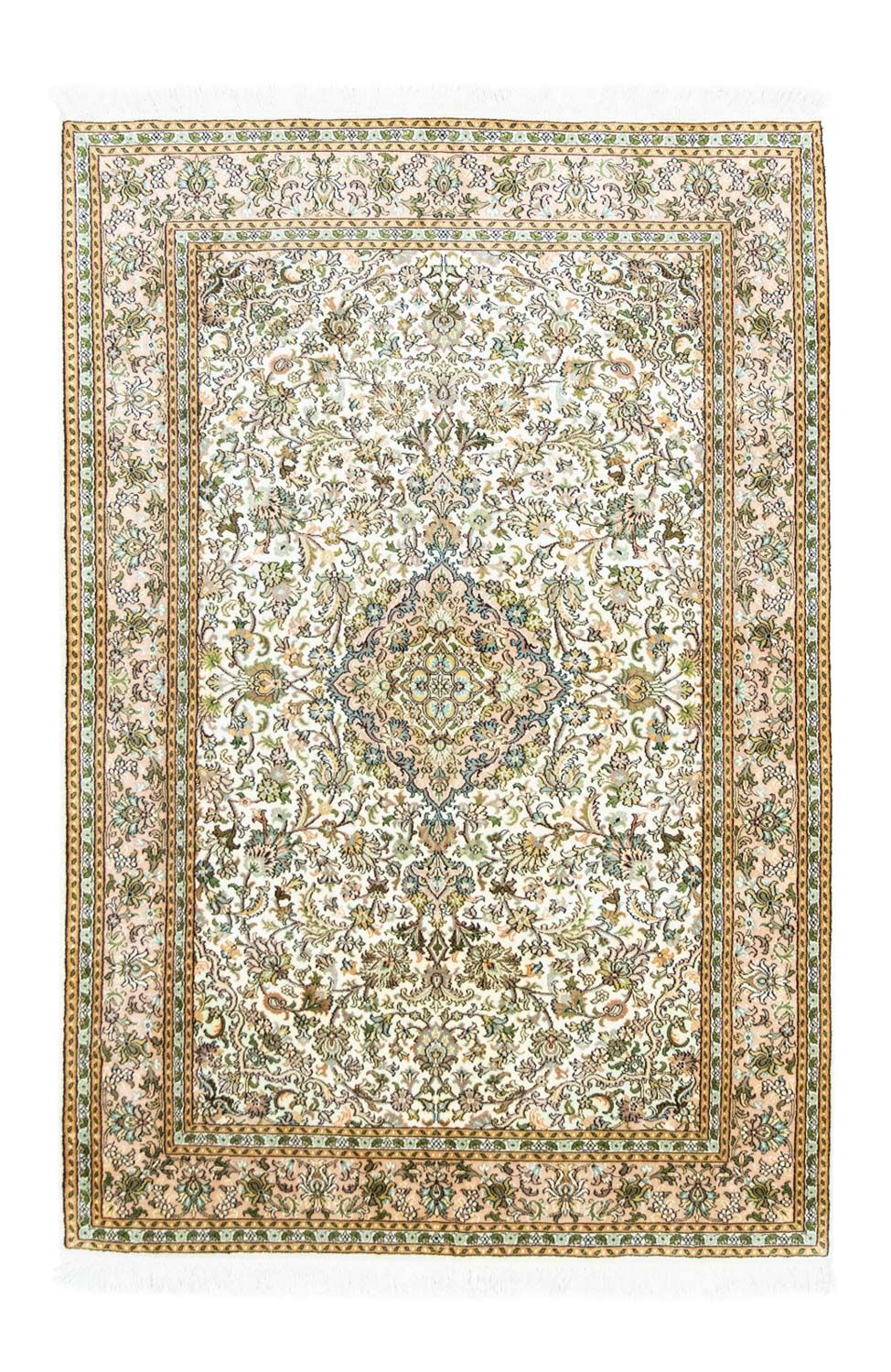 Sidenmatta - Kashmir Silk - 183 x 125 cm - beige