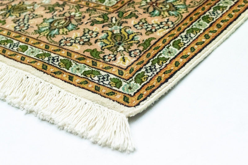Sidenmatta - Kashmir Silk - 183 x 125 cm - beige