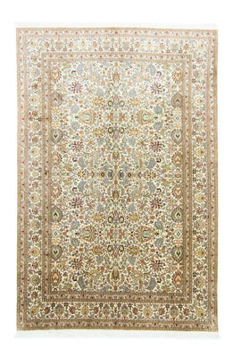 Sidenmatta - Kashmir Silk - 274 x 184 cm - beige