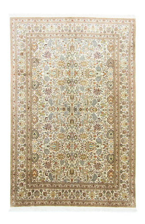 Sidenmatta - Kashmir Silk - 274 x 184 cm - beige