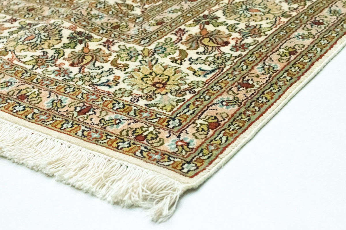 Sidenmatta - Kashmir Silk - 274 x 184 cm - beige