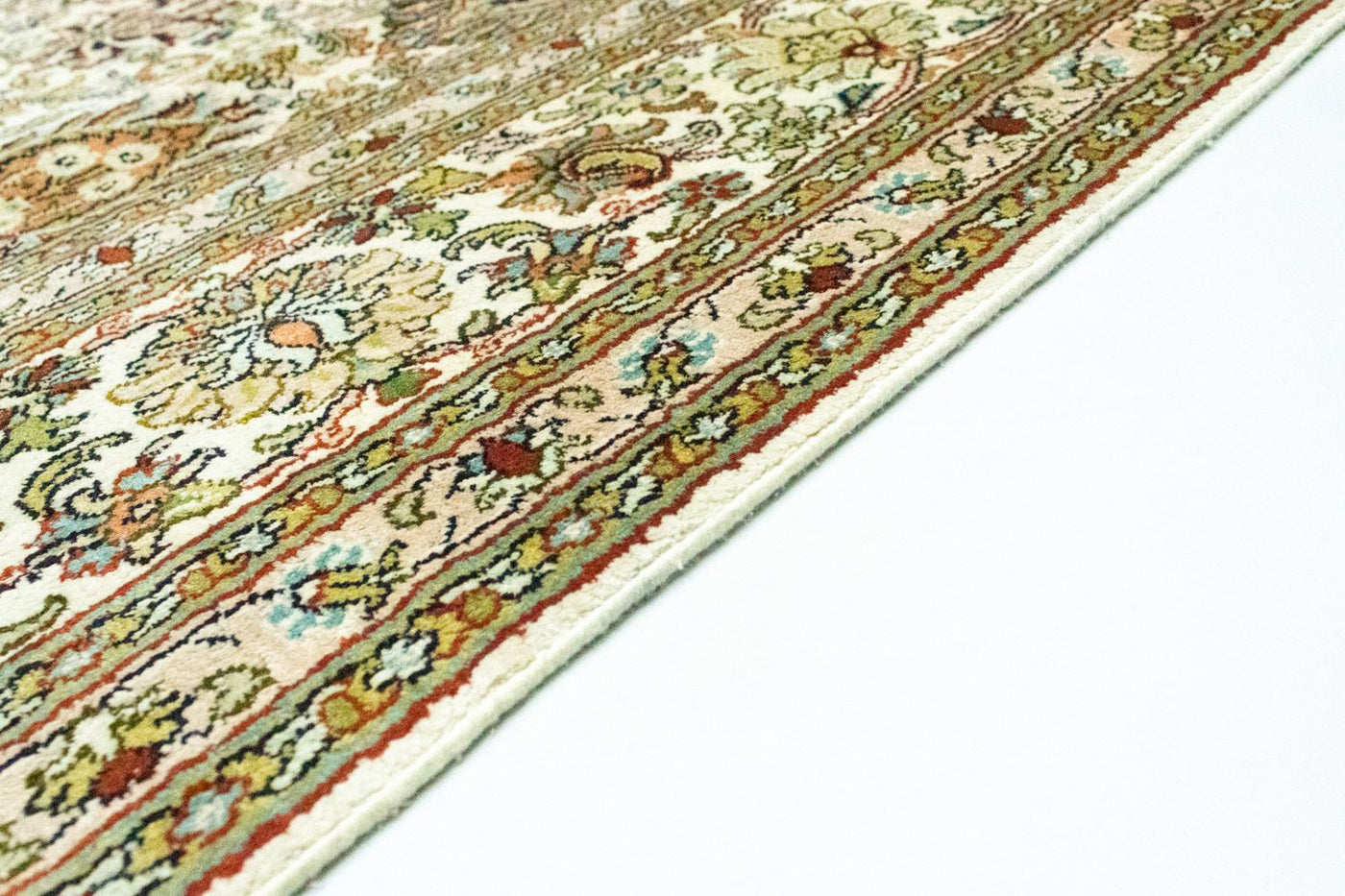 Kashmir silke Mattan 274x184cm - Oriental Carpet