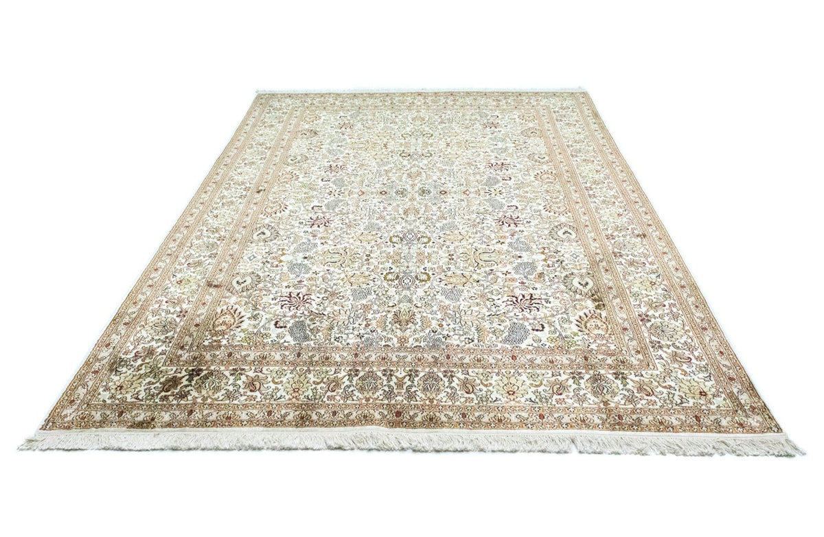 Sidenmatta - Kashmir Silk - 274 x 184 cm - beige