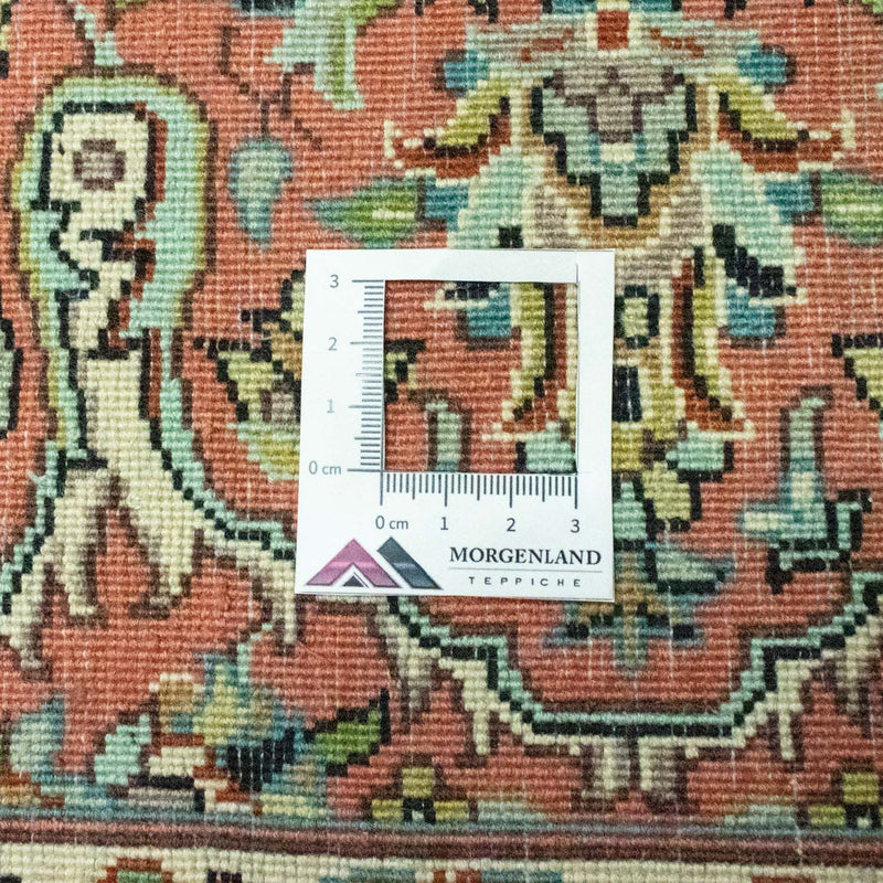 Sidenmatta - Kashmir Silk - 315 x 214 cm - blå