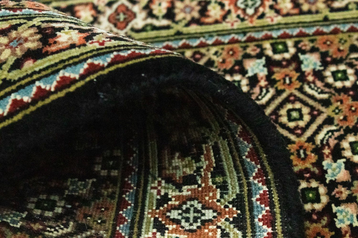 Persisk matta - Bijar - 135 x 69 cm - svart