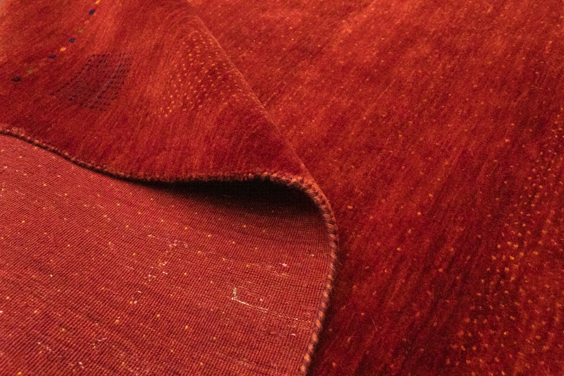 Gabbeh-matta - Indus - 232 x 169 cm - röd