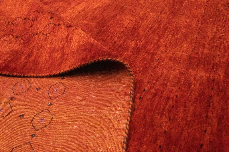 Gabbeh-matta - Indus - 244 x 177 cm - röd