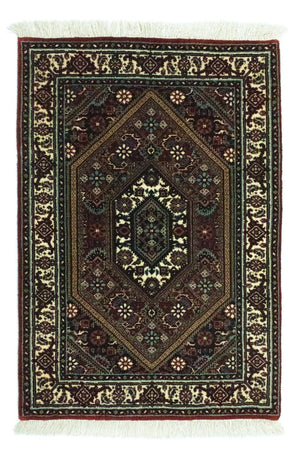 Persisk matta - Bijar - 93 x 65 cm - röd