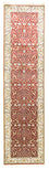 Runner Oriental Carpet - Hereke - 300 x 78 cm - röd