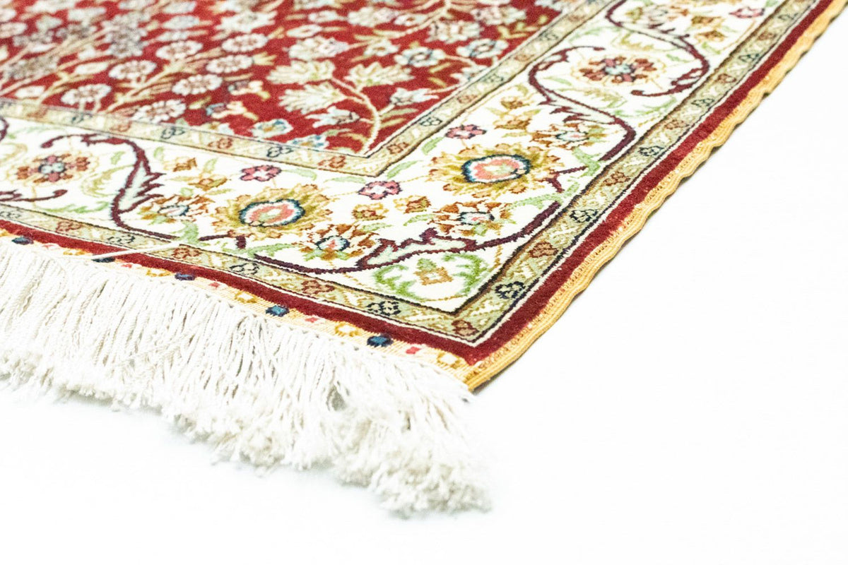 Runner Oriental Carpet - Hereke - 300 x 78 cm - röd