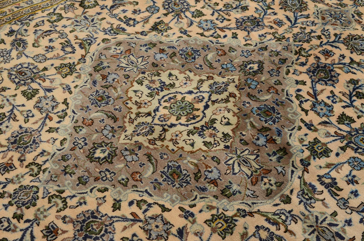 Persiska mattor - Keshan - 341 x 237 cm - beige