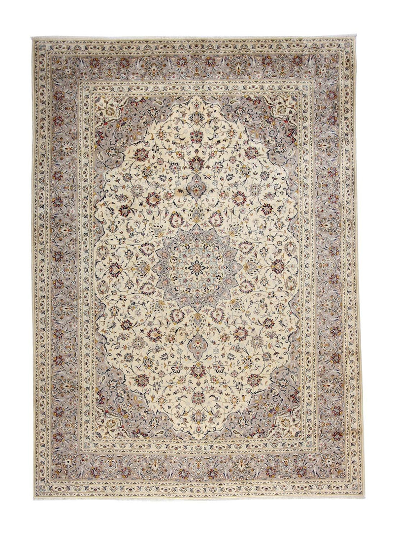 Persiska mattor - Keshan - 351 x 253 cm - beige