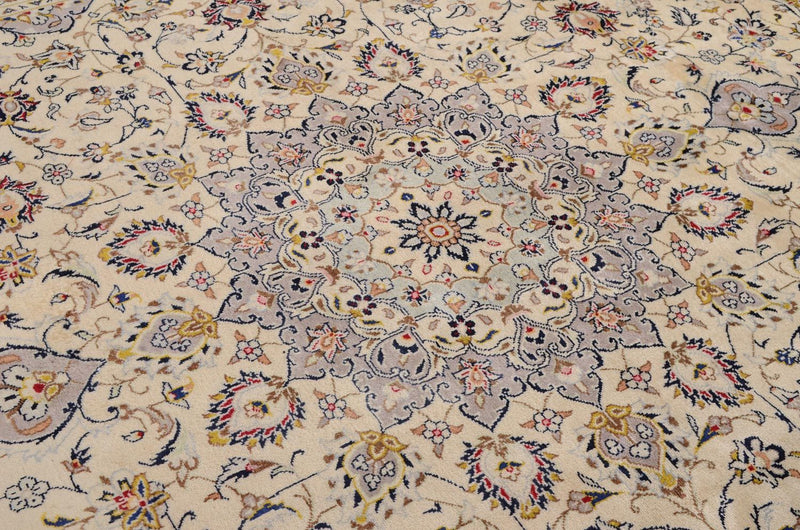 Persiska mattor - Keshan - 351 x 253 cm - beige