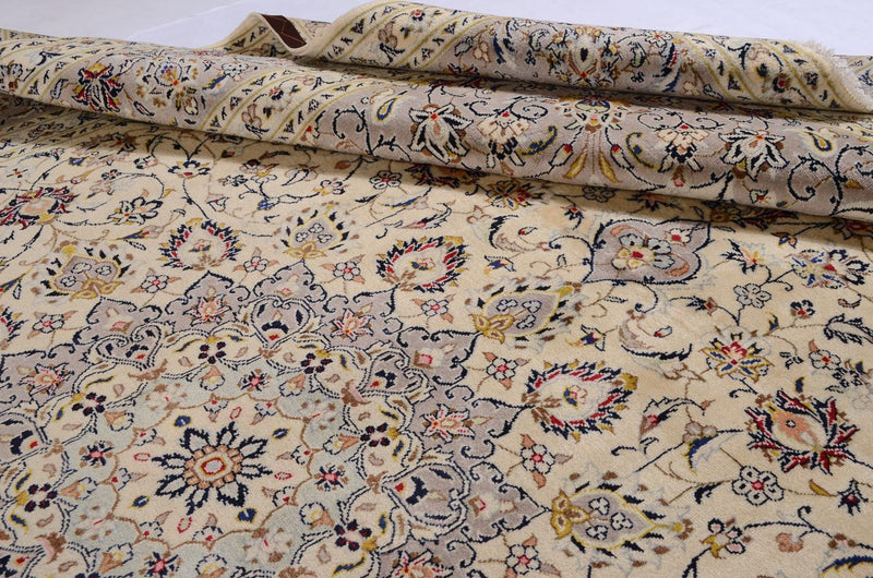 Persiska mattor - Keshan - 351 x 253 cm - beige