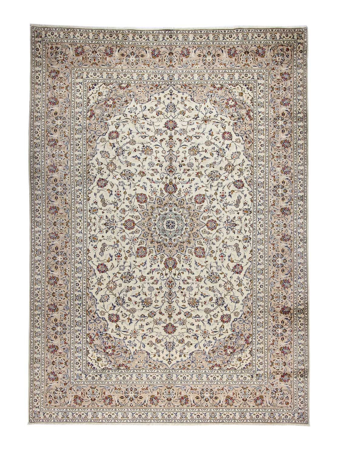 Persiska mattor - Keshan - 350 x 248 cm - beige