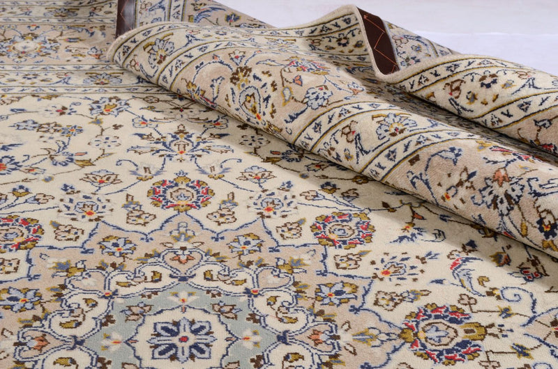 Persiska mattor - Keshan - 350 x 248 cm - beige