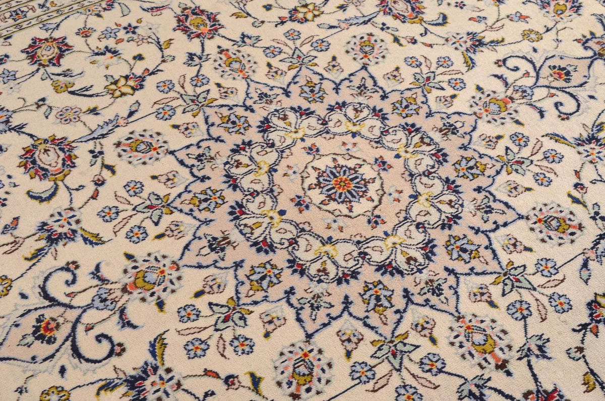 Persiska mattor - Keshan - 350 x 246 cm - beige
