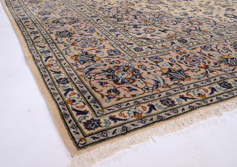 Persiska mattor - Keshan - 362 x 252 cm - beige