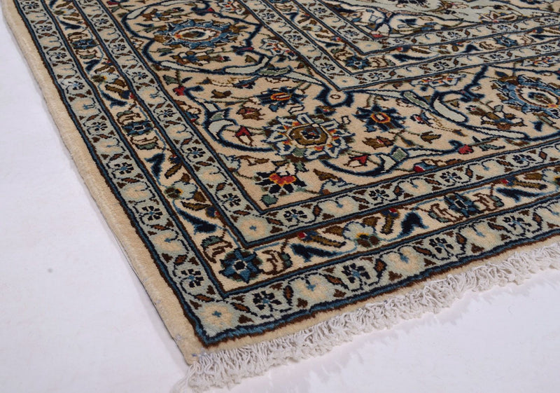 Persiska mattor - Keshan - 349 x 248 cm - beige