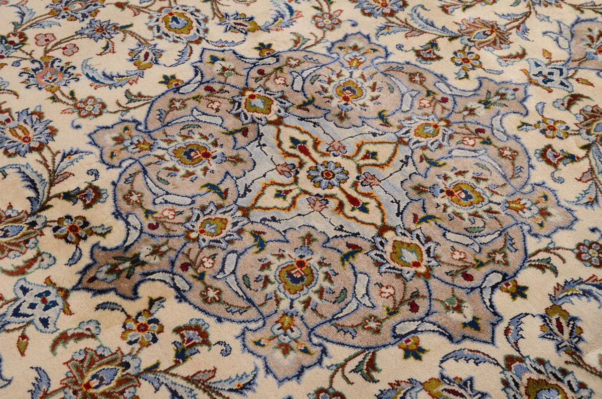 Persiska mattor - Keshan - 342 x 243 cm - beige