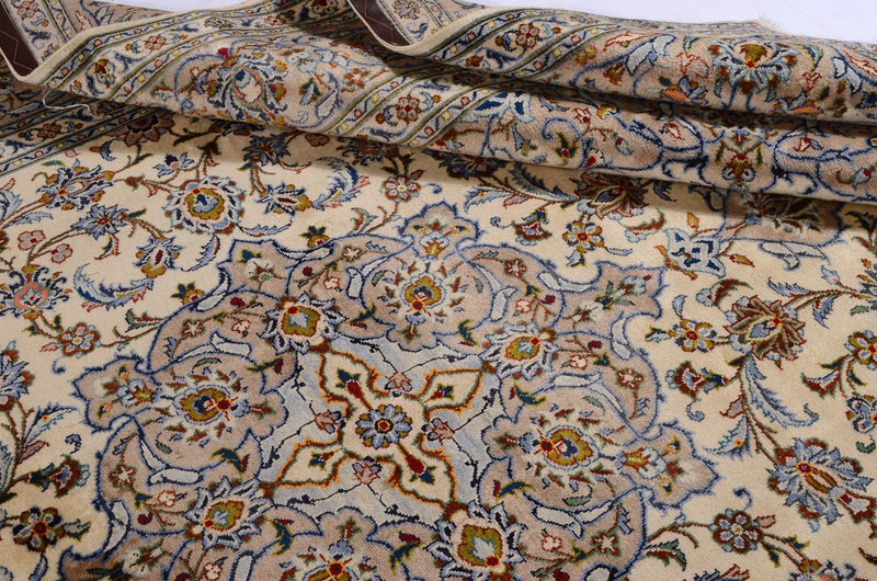 Persiska mattor - Keshan - 342 x 243 cm - beige