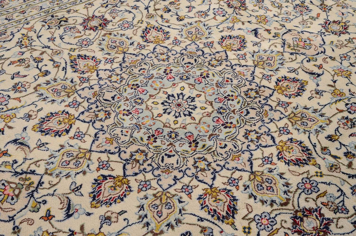 Persiska mattor - Keshan - 361 x 247 cm - beige