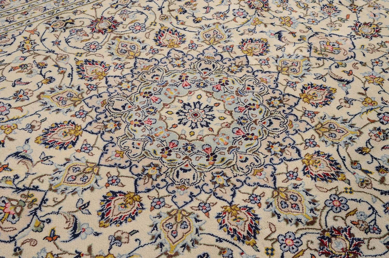 Persiska mattor - Keshan - 361 x 247 cm - beige