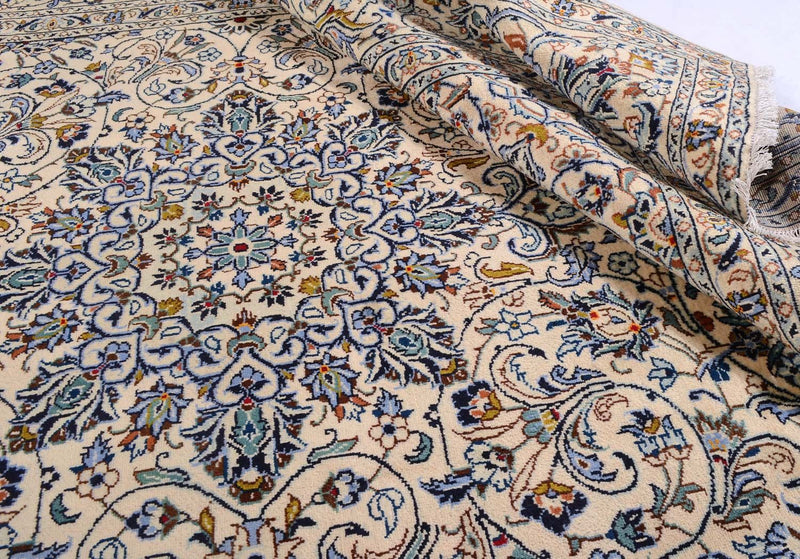 Persiska mattor - Keshan - 323 x 231 cm - beige