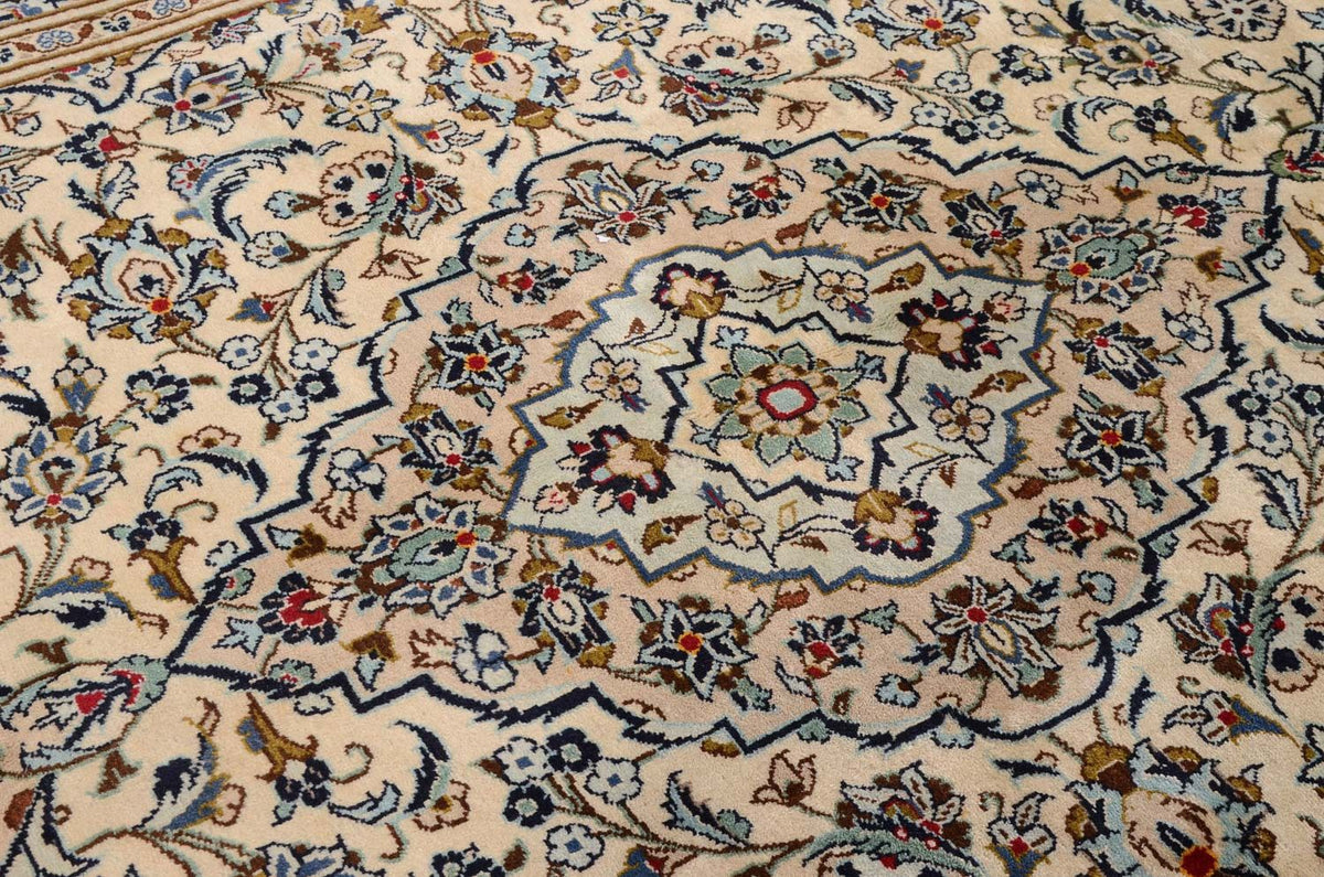 Persiska mattor - Keshan - 314 x 192 cm - beige