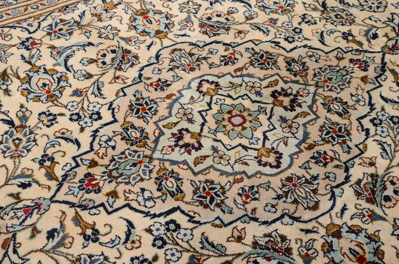 Persiska mattor - Keshan - 314 x 192 cm - beige