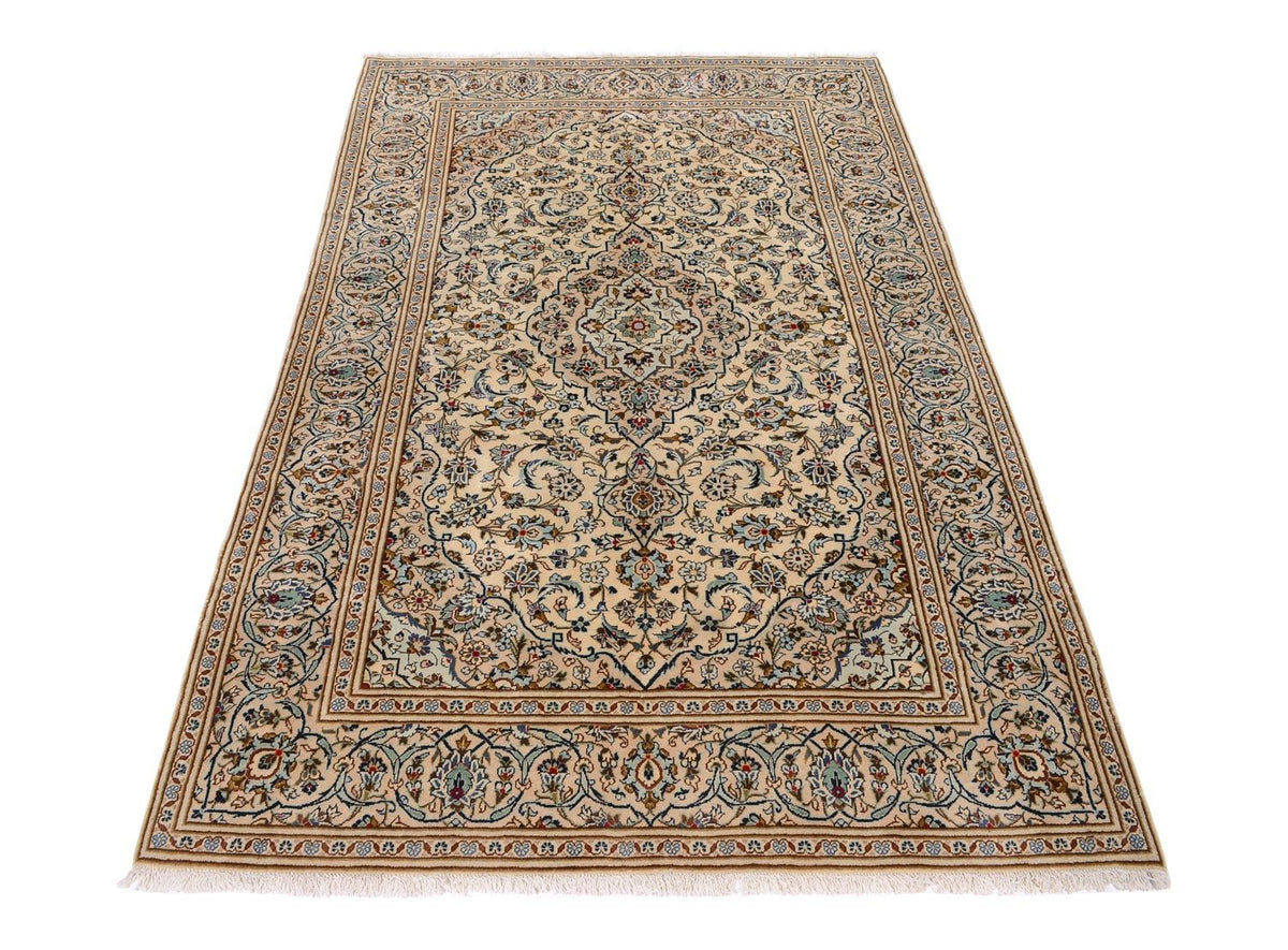 Persiska mattor - Keshan - 314 x 192 cm - beige