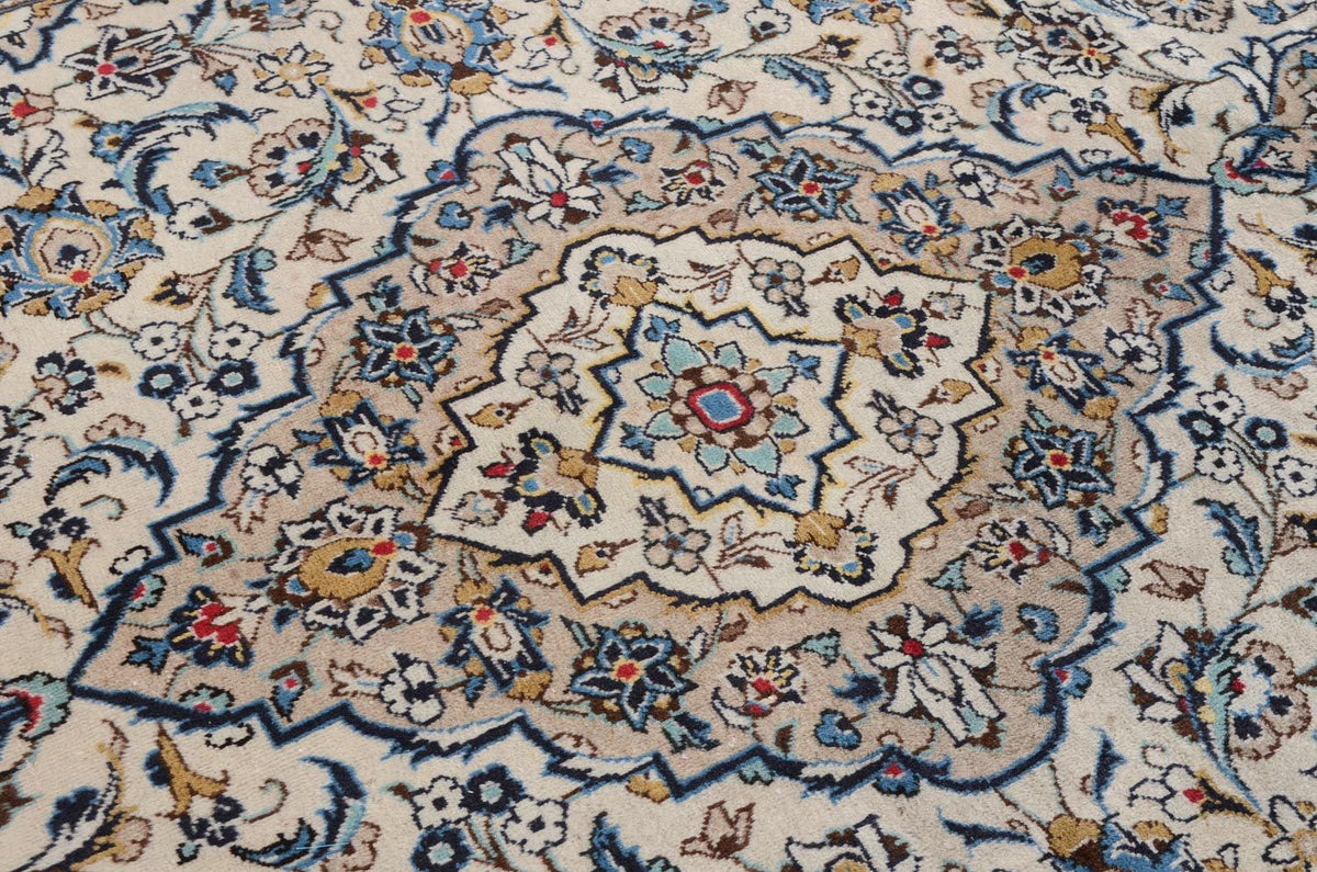 Persiska mattor - Keshan - 300 x 198 cm - beige