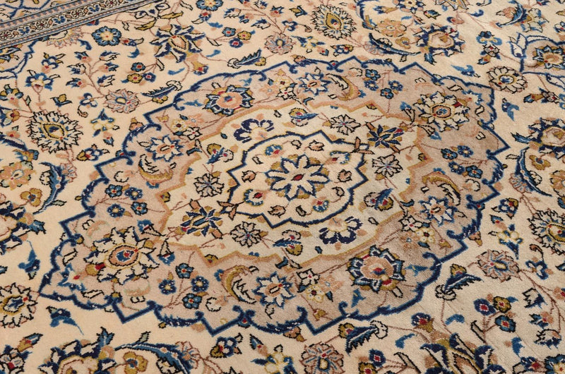 Persiska mattor - Keshan - 305 x 198 cm - beige