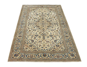 Persiska mattor - Keshan - 302 x 194 cm - beige
