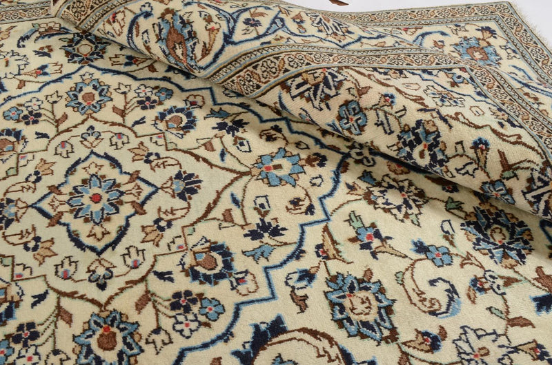 Persiska mattor - Keshan - 302 x 194 cm - beige
