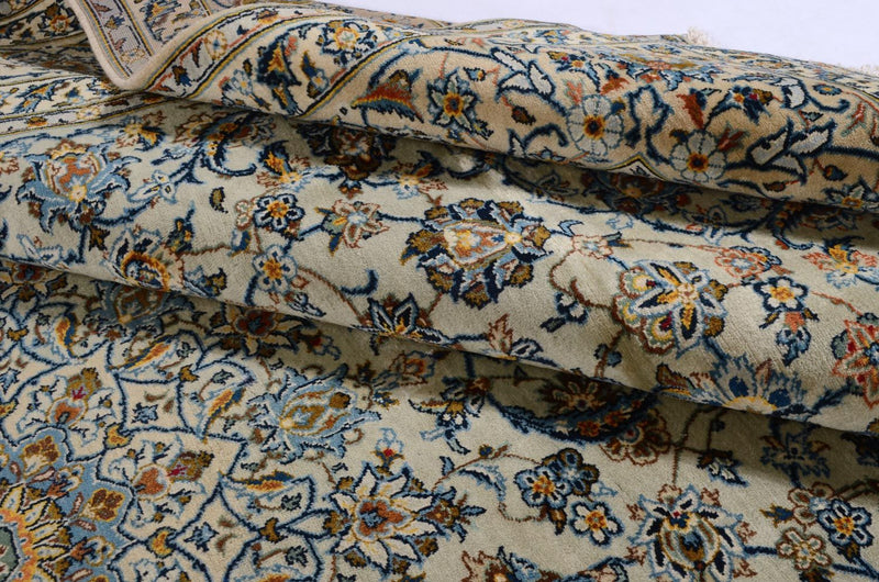 Persiska mattor - Keshan - 363 x 240 cm - grön