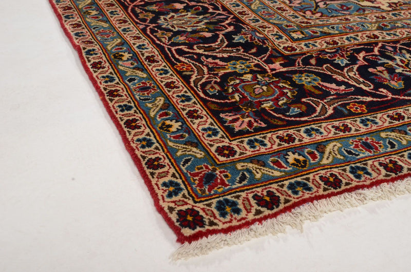 Persiska mattor - Keshan - 352 x 245 cm - röd