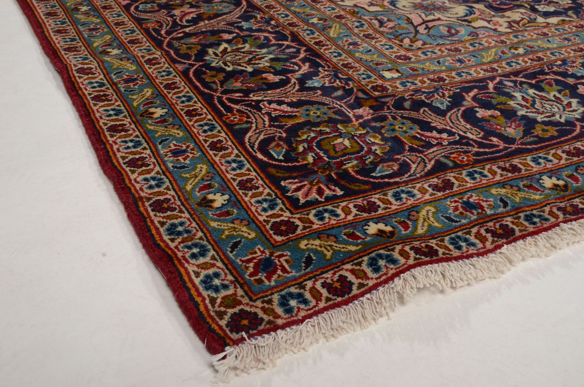 Persiska mattor - Keshan - 353 x 244 cm - röd