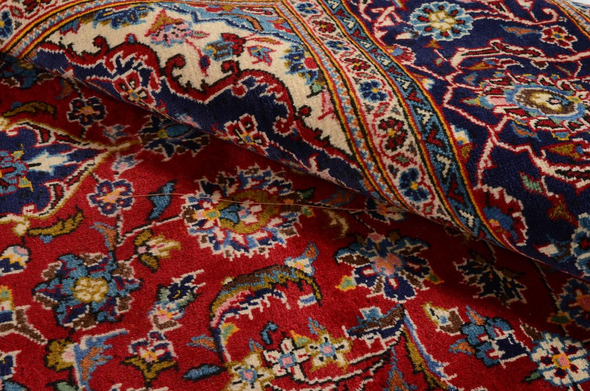 Persiska mattor - Keshan - 305 x 198 cm - röd
