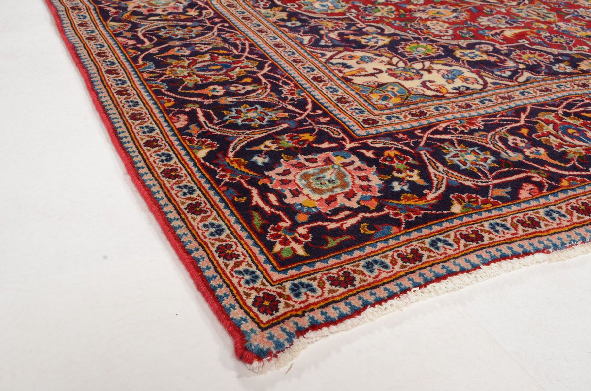 Persiska mattor - Keshan - 297 x 200 cm - röd