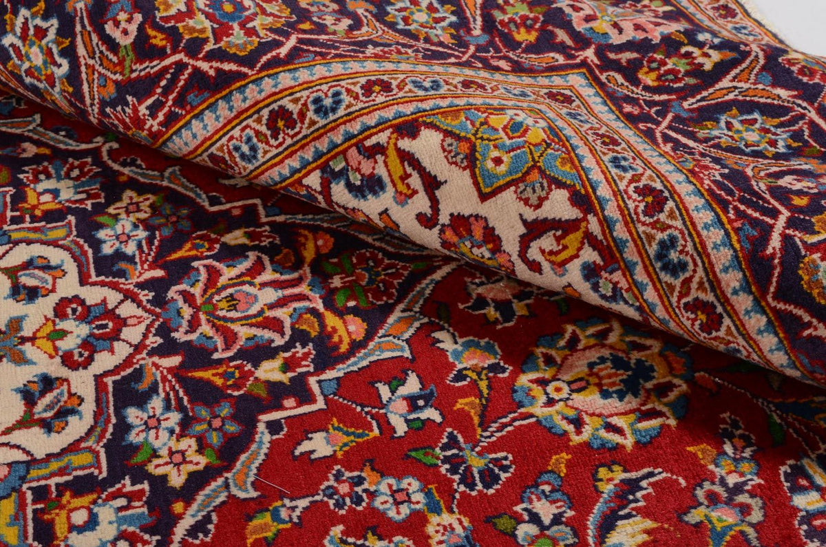 Persiska mattor - Keshan - 290 x 195 cm - röd
