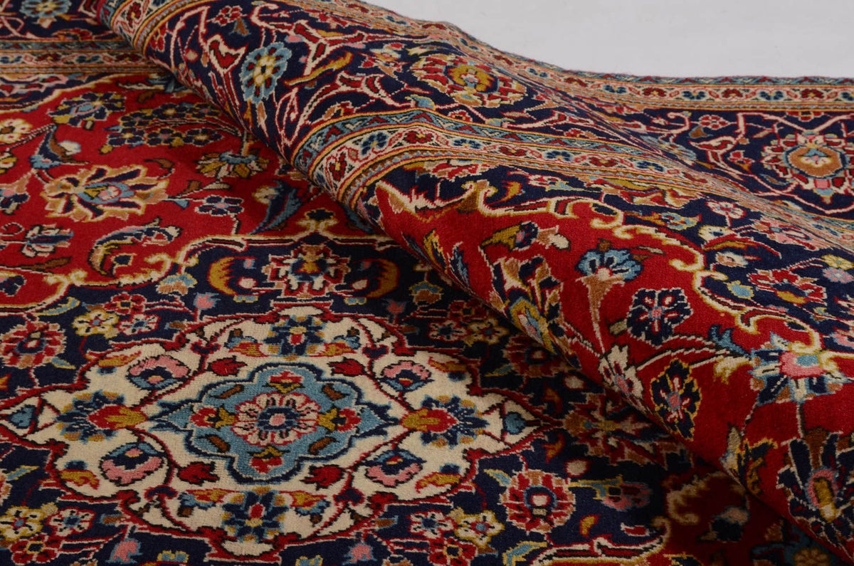 Persiska mattor - Keshan - 300 x 200 cm - röd