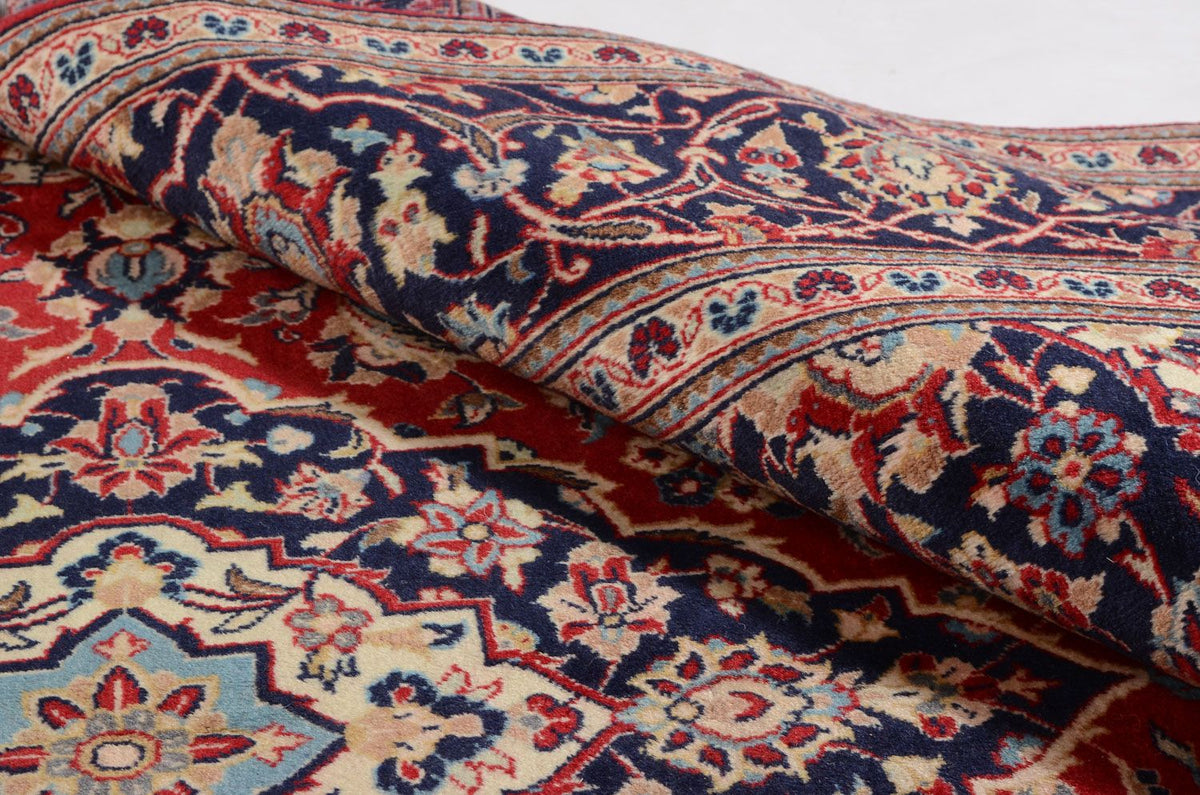 Persiska mattor - Keshan - 297 x 195 cm - röd