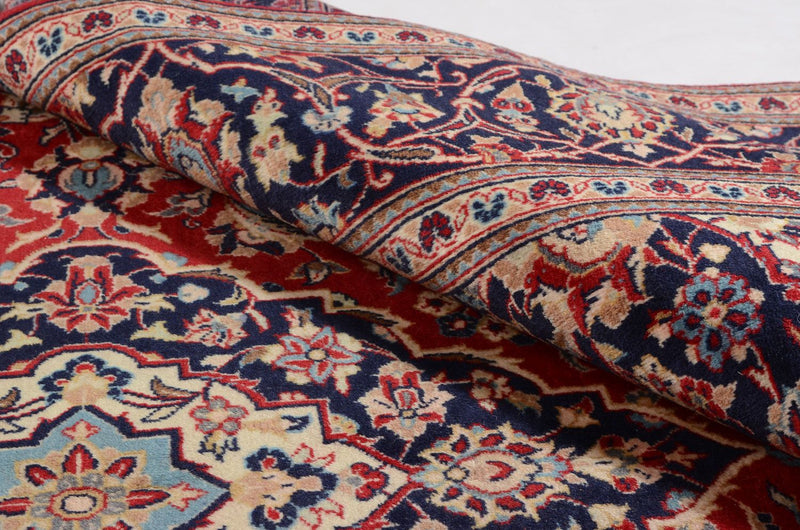 Persiska mattor - Keshan - 297 x 195 cm - röd