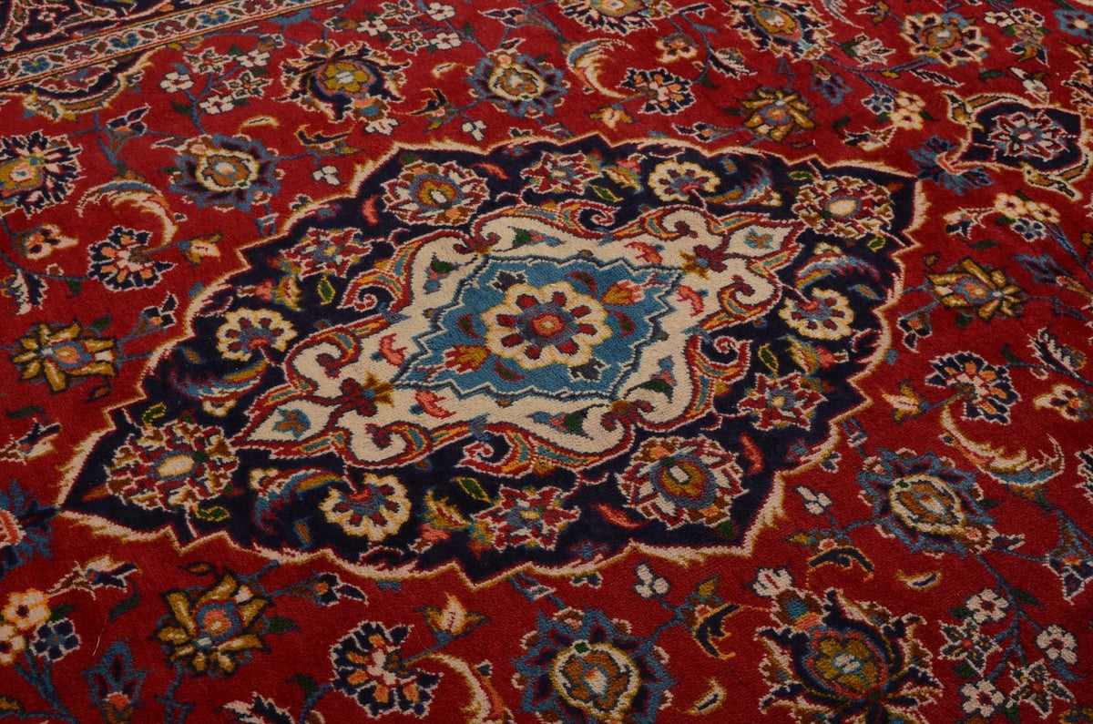 Persiska mattor - Keshan - 261 x 180 cm - röd