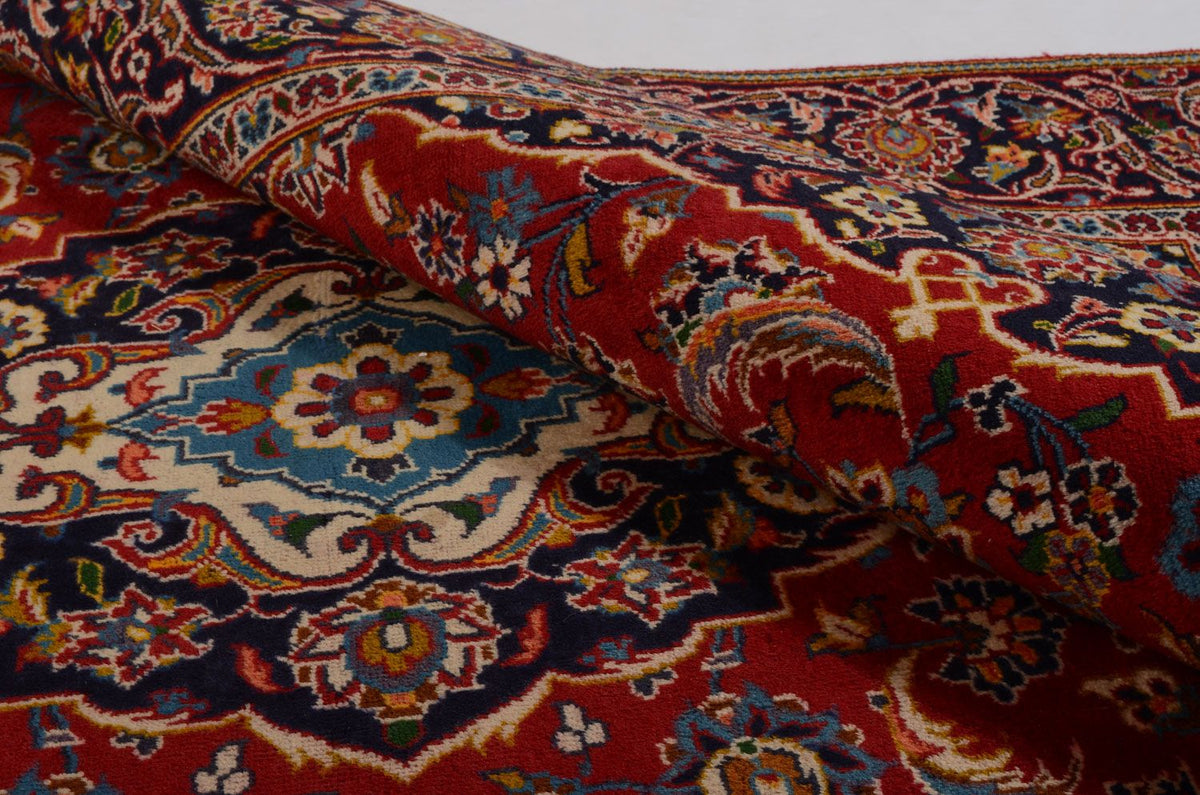 Persiska mattor - Keshan - 261 x 180 cm - röd