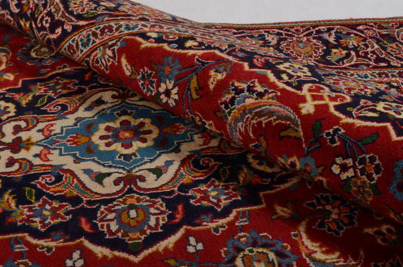 Persiska mattor - Keshan - 261 x 180 cm - röd