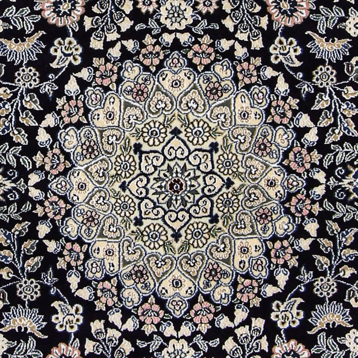 Persisk matta - Nain - Royal - 204 x 128 cm - mörkblå