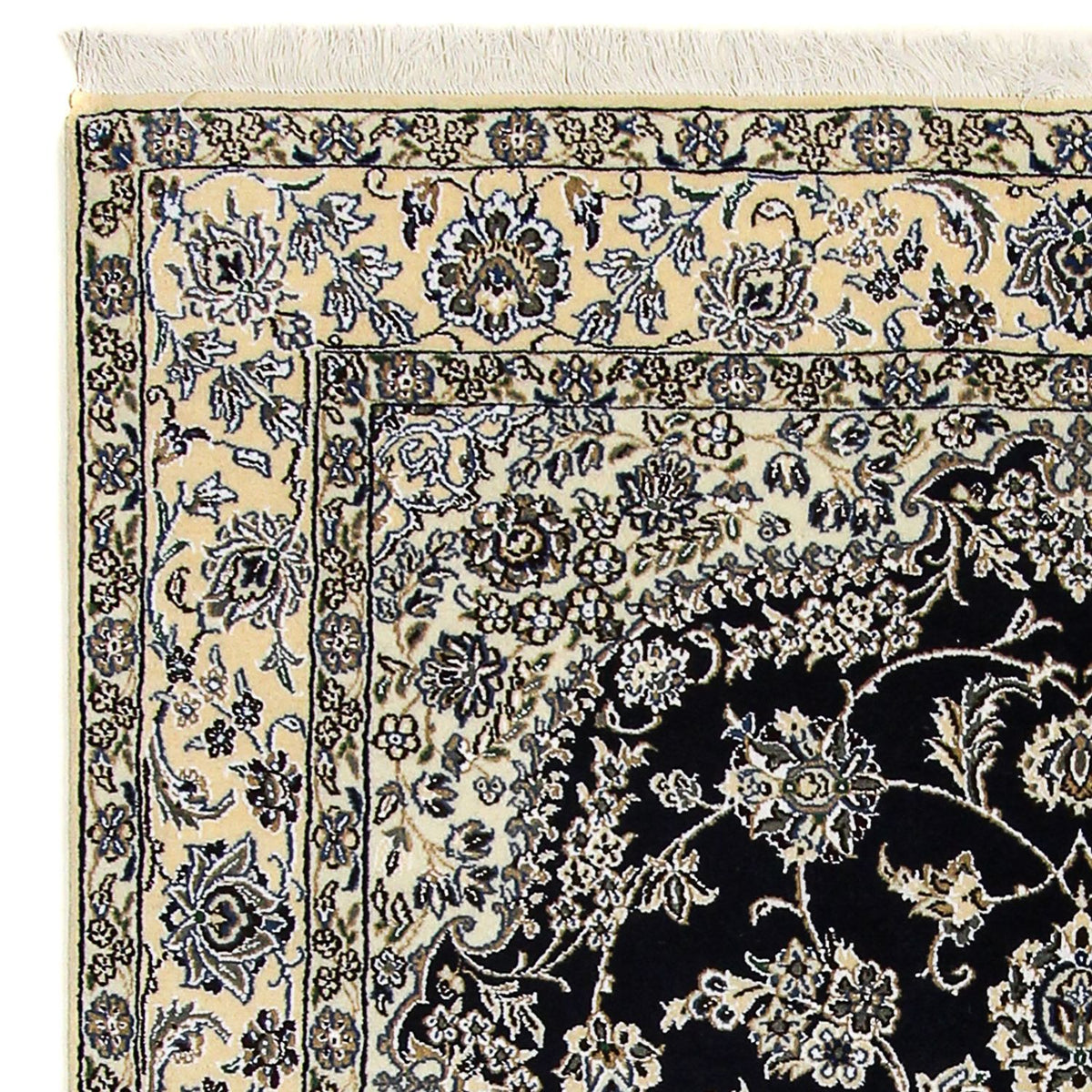 Persisk matta - Nain - Royal - 255 x 154 cm - mörkblå